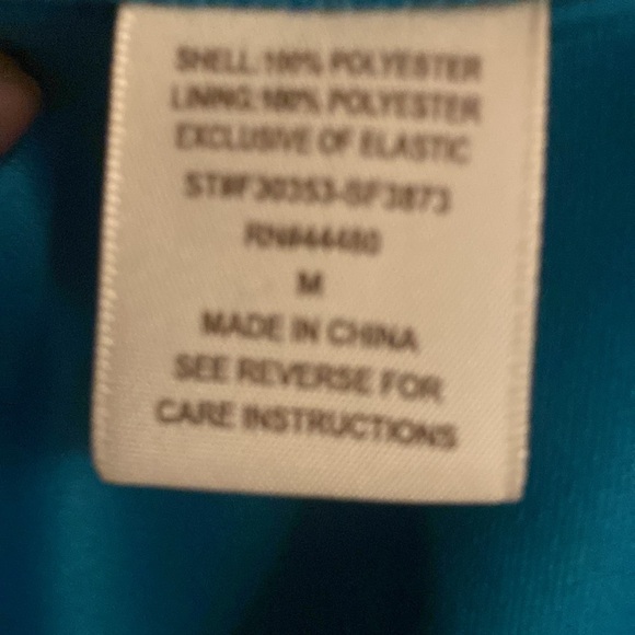 LOVE, FIRE Boho Chic Chevron Print Chiffon Strapless Ruffled Romper Medium - Picture 4 of 5